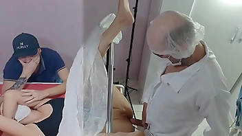 Corno leva esposa no ginecologista safado