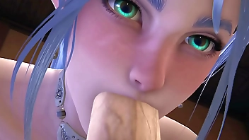 Booked a hotel room with Elf l 3D hentai uncensored SFM