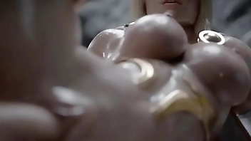 Power-Girl 3d Compilation