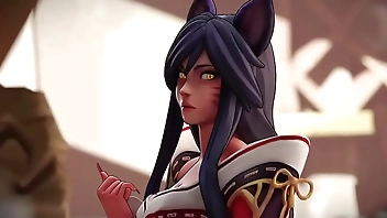 ahri suck and swallow