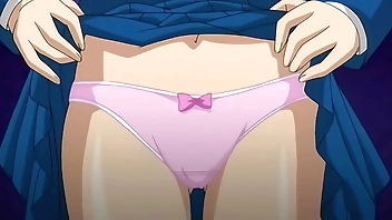 School Girl Shows her Panties to her Crush - Hentai Uncensored [Subtitled]