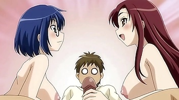 Busty Teens Fighting for a Lucky Man - Hentai Uncensored [Subtitled]