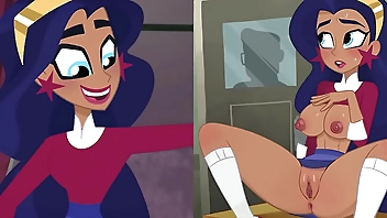 Cartoons original and naked comparasion v2