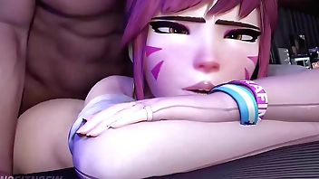 D.va getting proneboned hard