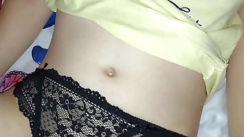 Cute Stepsister learns how to fuck with Stepbrother while Parents are away