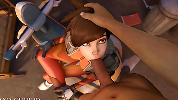 Overwatch 2 Tracer Blowjob