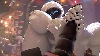 Evie The Robot Footjob Wall-e