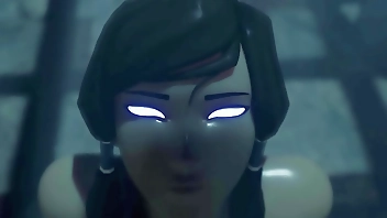 In her eyes you can read sexual desire and lust. 3d hentai animation porn.