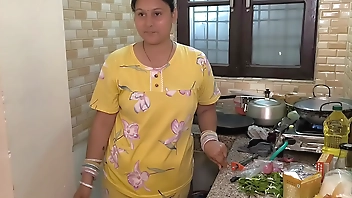 Sex in the kitchen hardcore fuck by husband