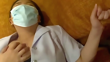 Horny nurse Fuck with a friend