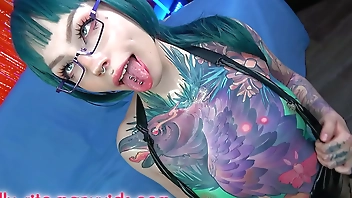 Jujutsu Kaisen cosplay Maki Zenin anal addict in 4K