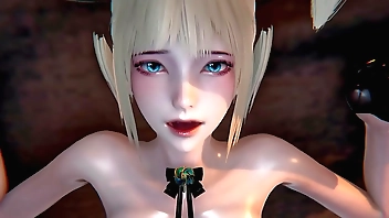 CF Qingya H premium game actual video [Girlfriend 2K version]