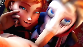 Elza y su hermana en anatomía