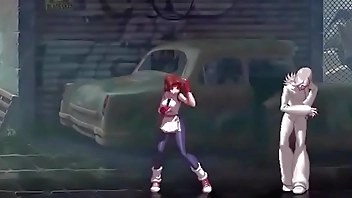 kof ryona yuri y athena vs saiki