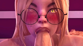 The cute fox is gonna get fucked l HENTAI 3D 60 FPS