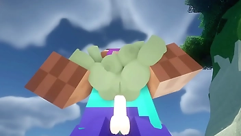 Steve fucks goblins between boobs and anal. Jenny mod