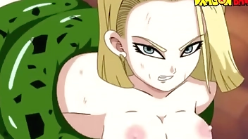 Cell fucks Android 18