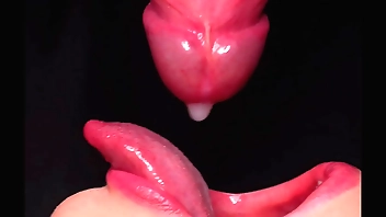 Sucking my Stepson Dick until he CUM on my Mouth