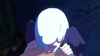 Mei mei haciendo una buena mamada a dotado