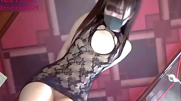 NANAの最高パイパン潮吹き天井縛り中出し 床舐め命令 BDSM P-2