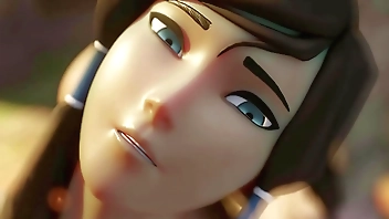 She is obsessed with desire.. Cute girl fucks with different guys and cums. 3d Animation porn