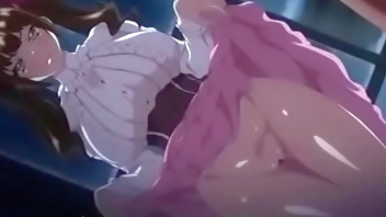 Busty milf and cute teen gets crempied hard