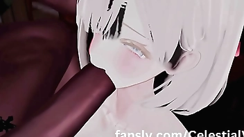 I sucked it so deep, I almost choked!  [VRChat ERP]