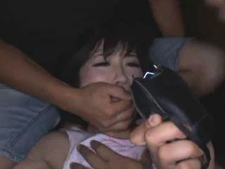 Horny Nippon chick gets savagely gang fucked by ruthless dudes
