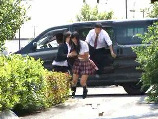 Horny Nippon Girl Violated in Public Gangbang and Abduction