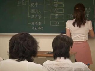 Getting Fucked by Students is a Specialty for Busty Nippon Teacher Yukino After School