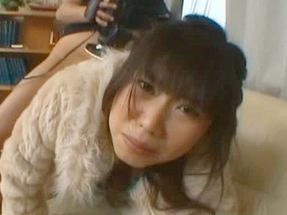 Asians love fucking in fur coats, witness Rin Satomi's nippon XXX conquest in Tokyo!