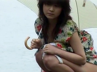 Fucking a hot Japanese girl like Manami Amamiya in a crazy solo action!