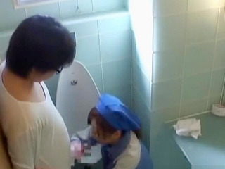 Jav Toilet Attendant Screenshot delivers a Japanese Bathroom Cleaning Fetish filled with Javfull entertainment.