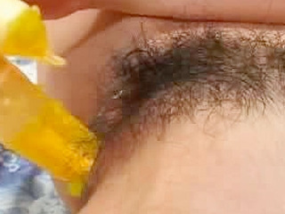 Lustful Nippon girly drools over monstrous shlong!