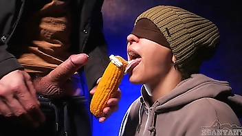 I'M VERY ANGRY BUT HAPPY! STEPBROTHER USED MY MOUTH FOR COCK AND CUM - XSANYANY