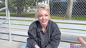 MilfTrip Blonde Milf Sadie Summers Makes First Onscreen Fuck Film