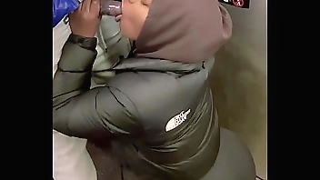PUBLIC 11INCH BBC SUCKED FAST ON SUBWAY