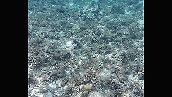 Beauty speech and showing off huge dead dick style dildo