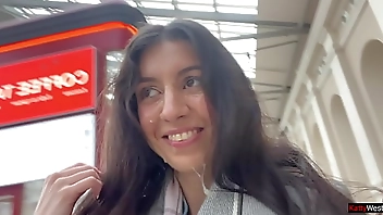 I missed you so much - Fuck me and cum on my face in this public shopping mall! - Cumwalk