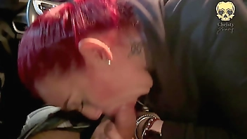 My friend and I played with my boss's cock in his car