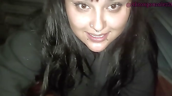 My best friend swallows my entire cock on the balcony and a neighbor almost discovered us ALISONGONZALEZ26