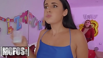 Unexpected Birthday Threesome Featuring Mina Von D, Haix Rogue And Jordi El Nino Polla - MOFOS