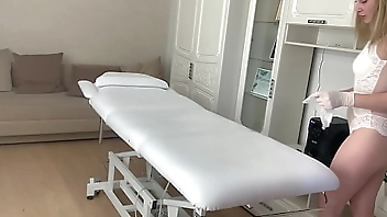 Sexy milf in white stockings shaves a thick dick and afterward gets cleaned up in sexy lingerie