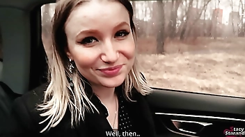 Social Experiment Ended For Presenter With Cum In Her Pussy