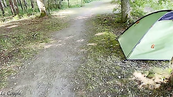 If you find masturbating party babe from music festival camping area