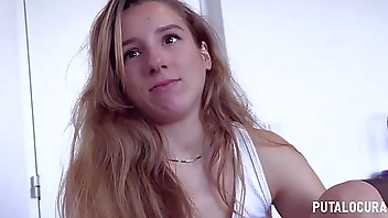 PutaLocura - Very dirty fucking with the horny young girl Elisa Sol after a talk.