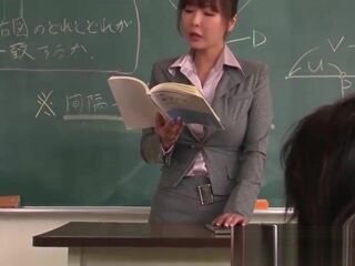 Japanese Teacher Blowjob Orgy Excites Nippon Viewers!