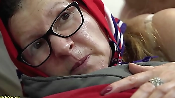 ugly 67 years old granny gets ass destroyed