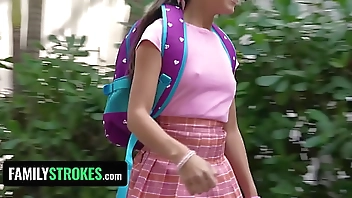 A Dick a Day Keeps Chastity Away - Step Daughter Freya von Doom & Stepmom Misty Meaner-FamilyStrokes