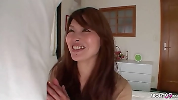 Japanese Mature Step Mom talk to Filmed while Creampie Fuck be Boy next Door